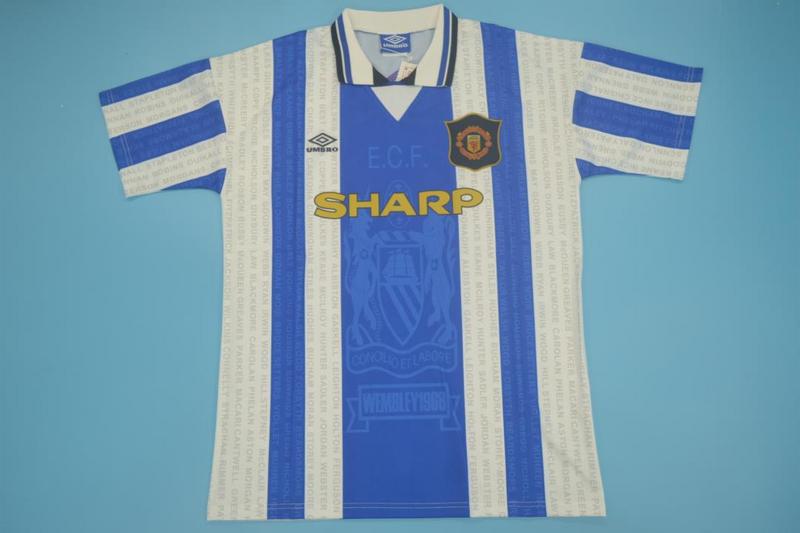 AAA(Thailand) Manchester United 1994/96 Third Retro Soccer Jersey