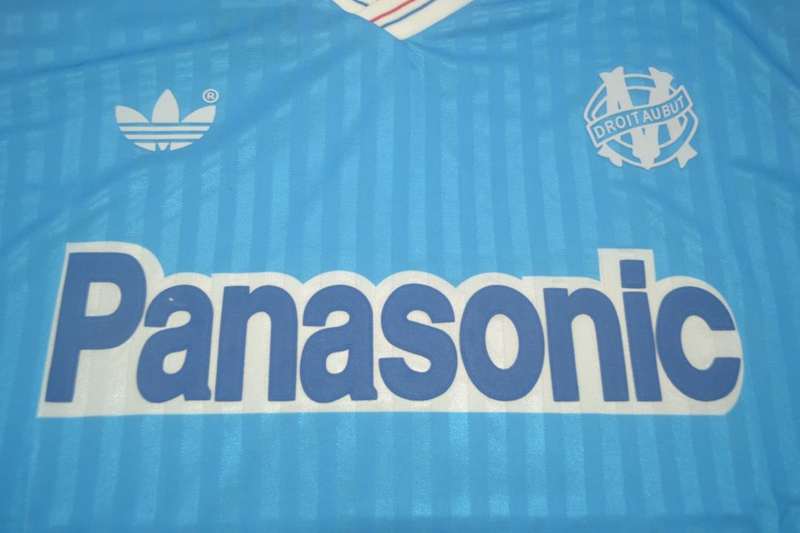 AAA(Thailand) Marseilles 1990/91 Away Retro Soccer Jersey