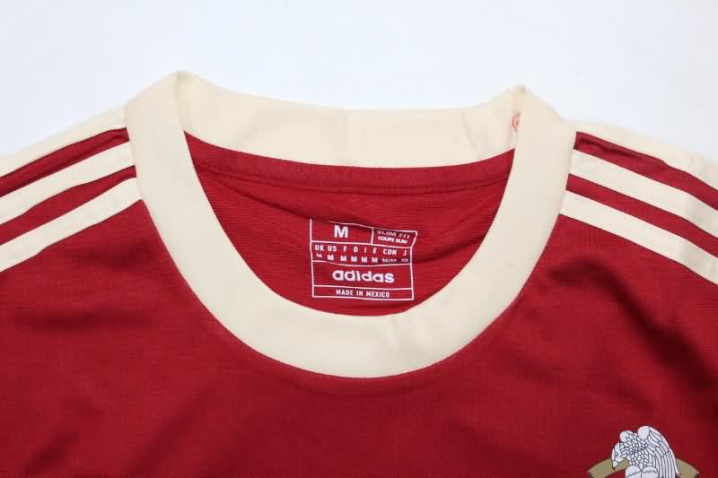 AAA(Thailand) Mexico 1985 Red Retro Soccer Jersey