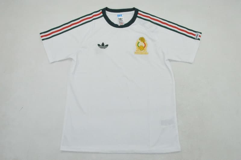 AAA(Thailand) Mexico 1986 Away Retro Soccer Jersey AAA(Thailand) Mexico 1986 Away Retro Soccer Jersey