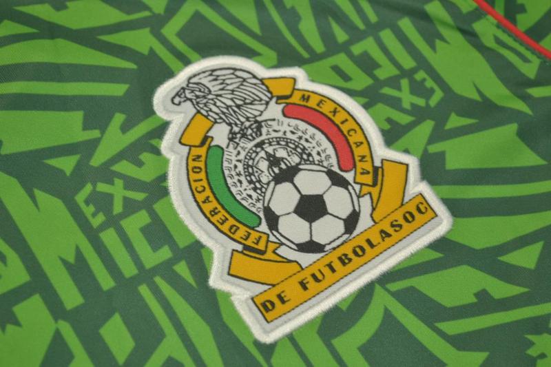 AAA(Thailand) Mexico 1994 Home Retro soccer Jersey