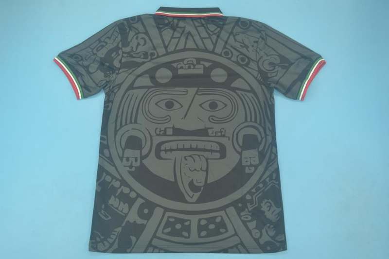 AAA(Thailand) Mexico 1998 Black Retro soccer Jersey