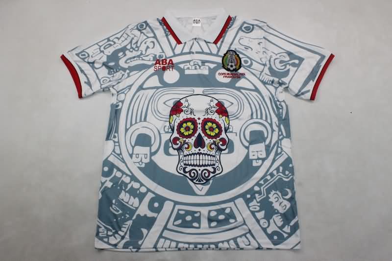 AAA(Thailand) Mexico 1998 Special Retro Soccer Jersey 02