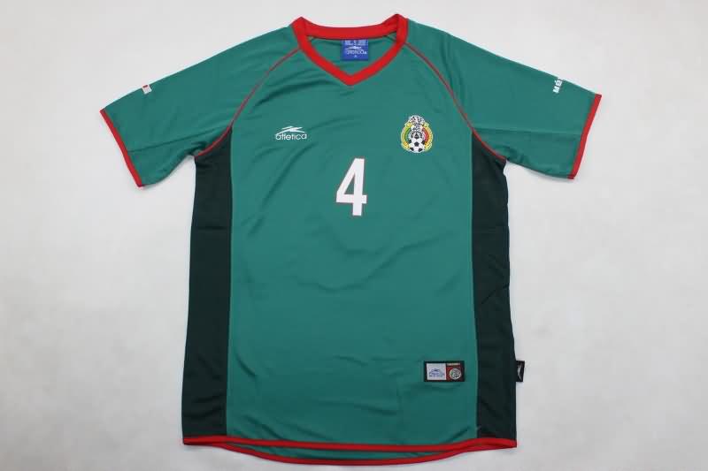 AAA(Thailand) Mexico 2002 Home Retro Soccer Jersey