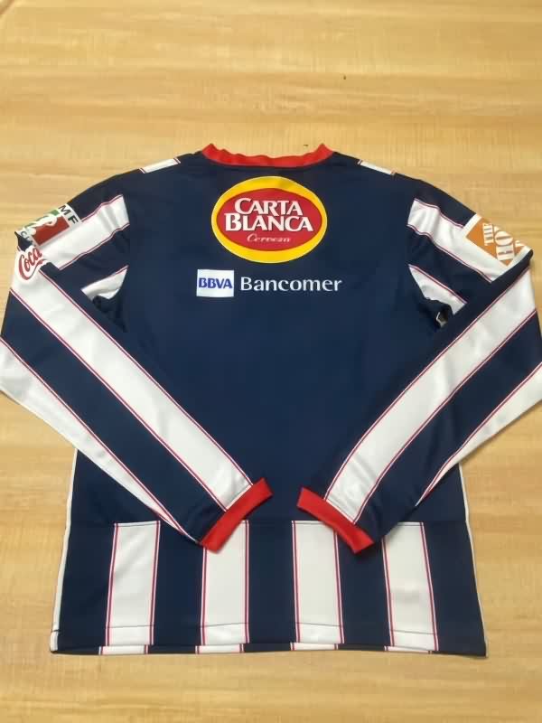 AAA(Thailand) Monterrey 2009/10 Home Retro Long Sleeve Soccer Jersey