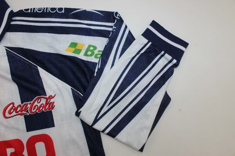 AAA(Thailand) Monterrey 1999/00 Home Long Sleeve Retro Soccer Jersey