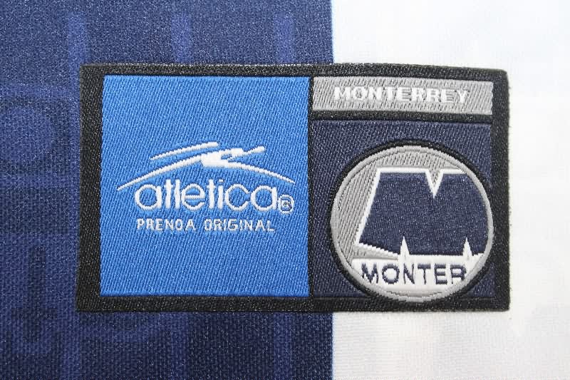 AAA(Thailand) Monterrey 1999/00 Home Long Sleeve Retro Soccer Jersey