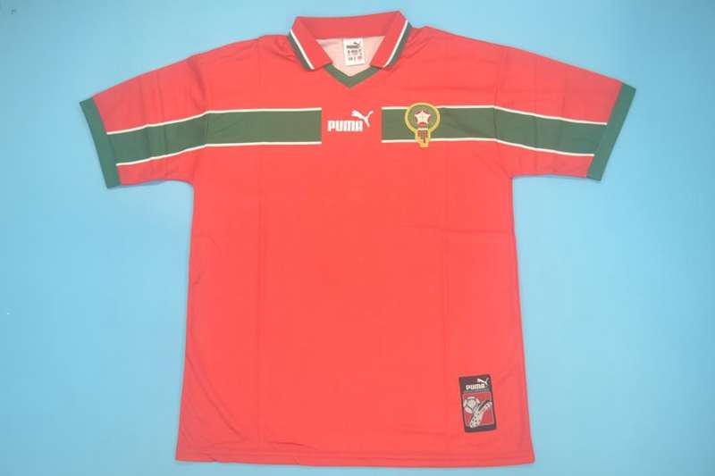 AAA(Thailand) Morocco 1998 Home Retro soccer Jersey