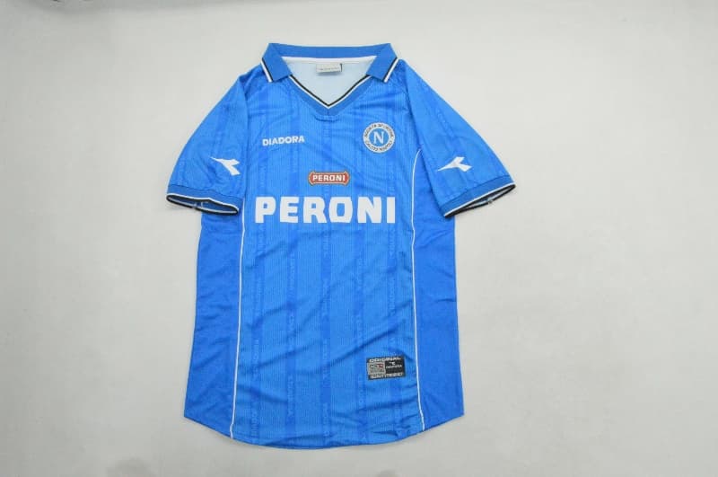 AAA(Thailand) Napoli 2000/01 Home Retro Soccer Jersey