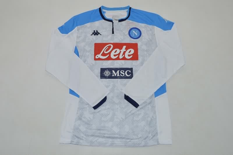 AAA(Thailand) Napoli 2019/20 Away Retro Long Sleeve Soccer Jersey AAA(Thailand) Napoli 2019/20 Away Retro Long Sleeve Soccer Jersey