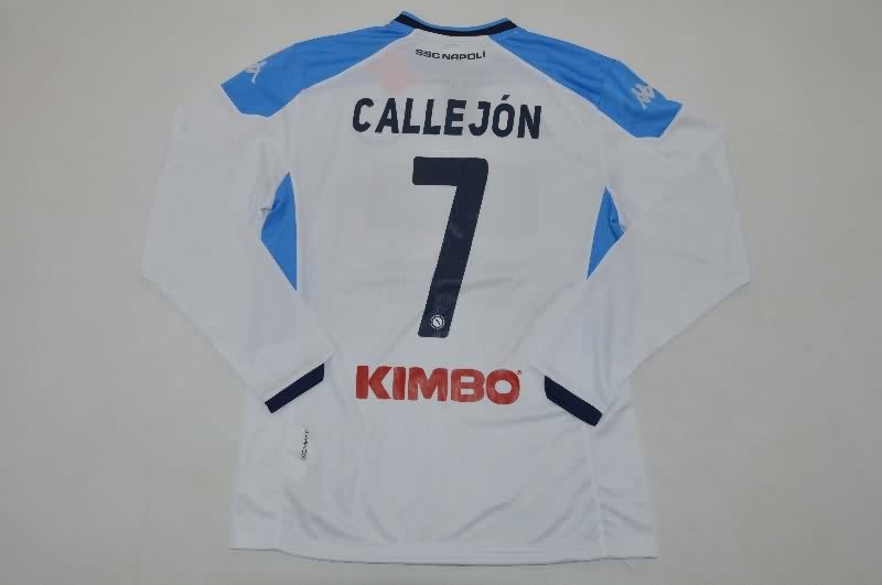 AAA(Thailand) Napoli 2019/20 Away Retro Long Sleeve Soccer Jersey