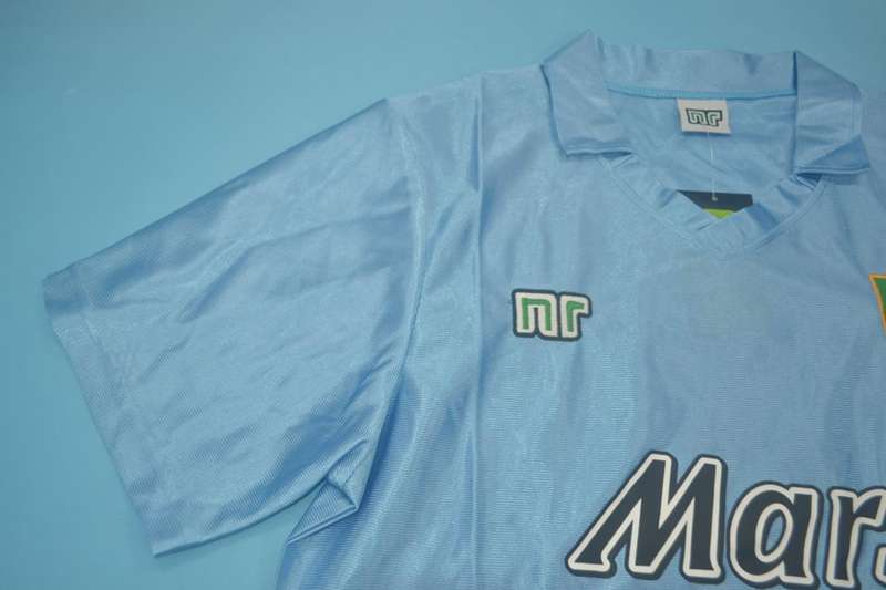 AAA(Thailand) Napoli 1990/91 Home Retro Soccer Jersey