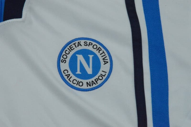 AAA(Thailand) Napoli 1997/98 Away Retro Long Sleeve Soccer Jersey