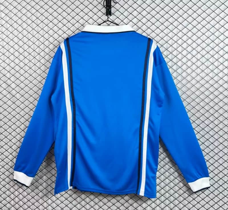 AAA(Thailand) Napoli 1997/98 Home Retro Long Sleeve Soccer Jersey