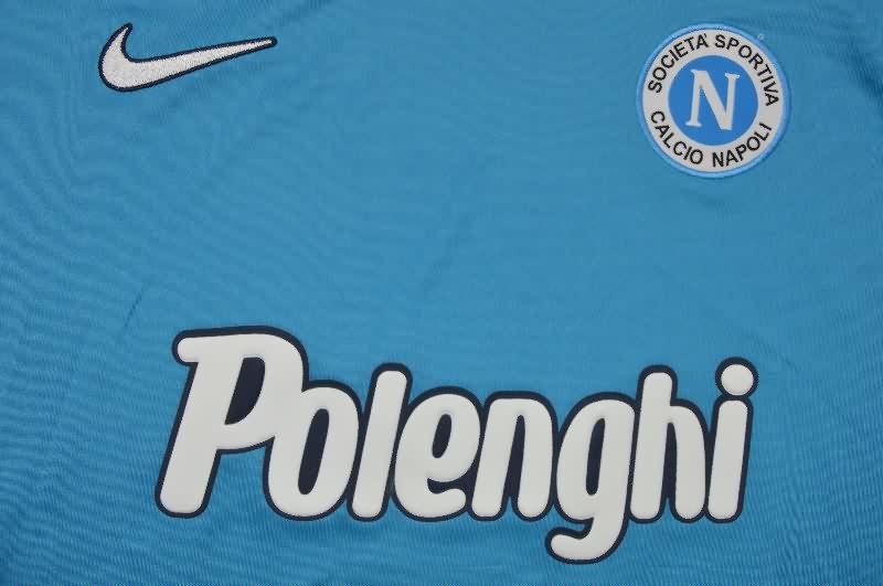 AAA(Thailand) Napoli 1998/99 Home Retro Soccer Jersey