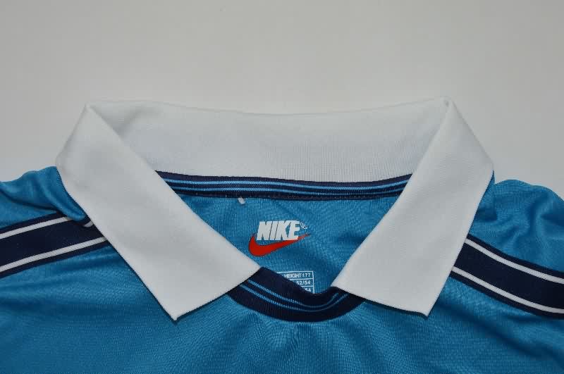 AAA(Thailand) Napoli 1998/99 Home Retro Long Sleeve Soccer Jersey