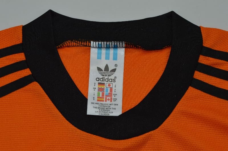 AAA(Thailand) Netherlands 1980 Home Retro Long Sleeve Soccer Jersey