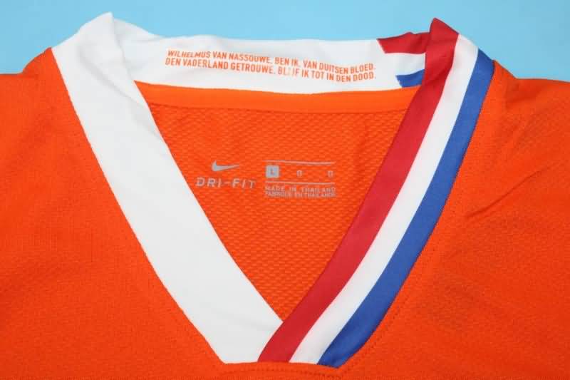 AAA(Thailand) Netherlands 2008 Home Retro Soccer Jersey