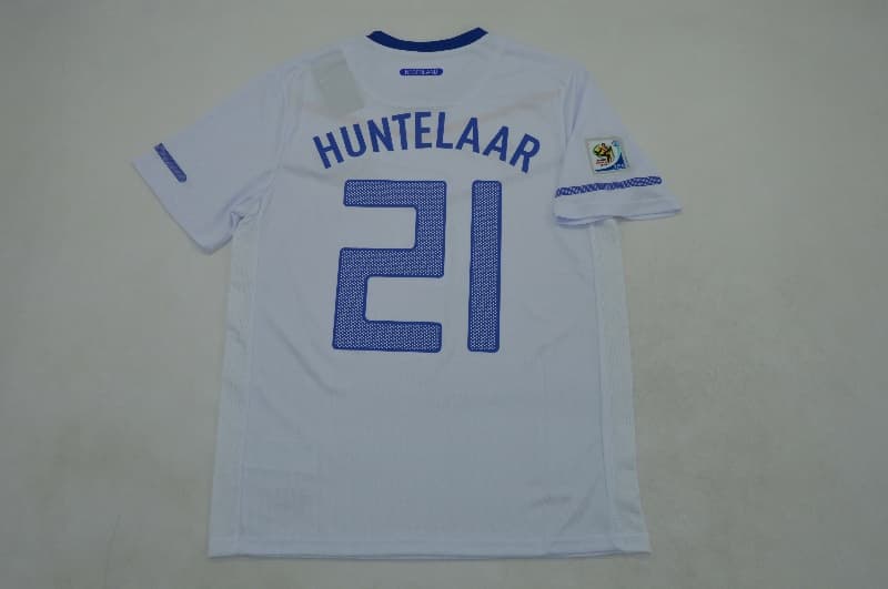 AAA(Thailand) Netherlands 2010 Away Retro Soccer Jersey
