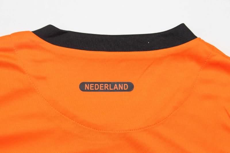 AAA(Thailand) Netherlands 2010 Home Retro Soccer Jersey