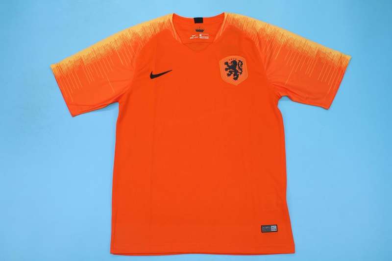 AAA(Thailand) Netherlands 2018 Home Retro Soccer Jersey