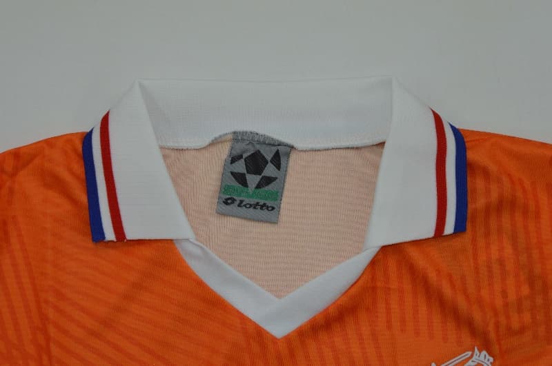 AAA(Thailand) Netherlands 1991/93 Home Retro Long Sleeve Soccer Jersey