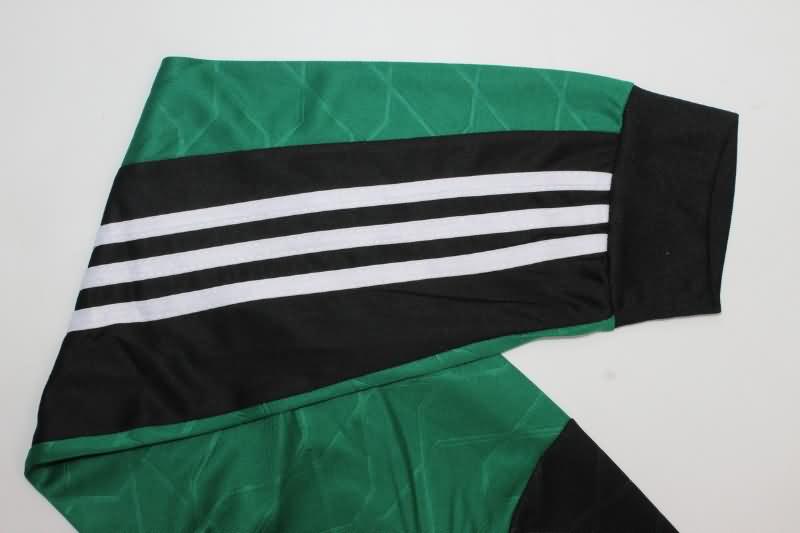 AAA(Thailand) Newcastle United 1995/96 Goalkeeper Green Long Retro Soccer Jersey