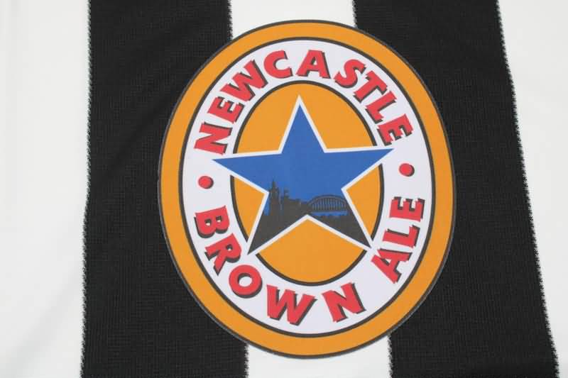 AAA(Thailand) Newcastle United 1995/97 Home Retro Soccer Jersey(L/S)