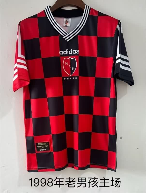 AAA(Thailand) Newells Old Boy 1997/98 Home Retro Soccer Jersey AAA(Thailand) Newells Old Boy 1997/98 Home Retro Soccer Jersey