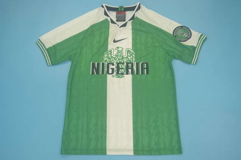 AAA(Thailand) Nigeria 1996 Home Retro Soccer Jersey