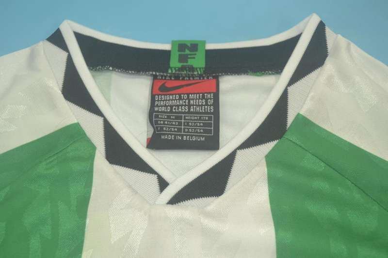 AAA(Thailand) Nigeria 1996 Home Retro Soccer Jersey