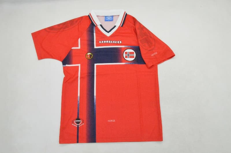 AAA(Thailand) Norway 1997/98 Home Retro Soccer Jersey