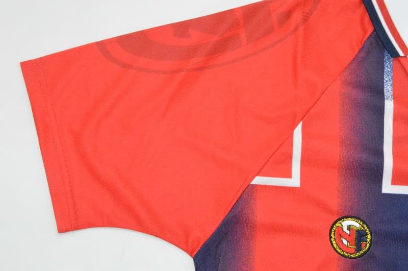 AAA(Thailand) Norway 1997/98 Home Retro Soccer Jersey