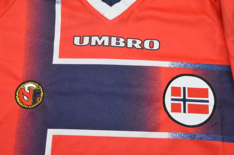 AAA(Thailand) Norway 1997/98 Home Retro Soccer Jersey