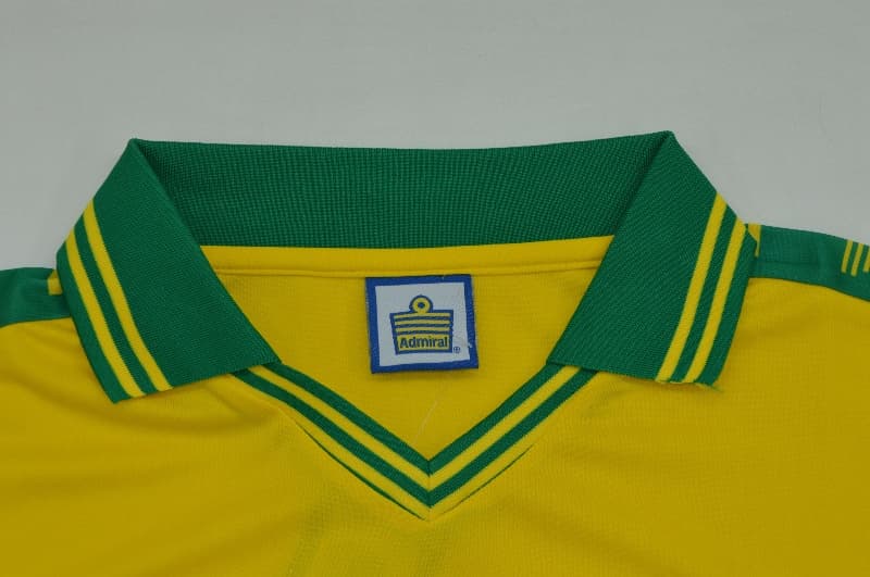 AAA(Thailand) Norwich 1976/81 Home Retro Soccer Jersey