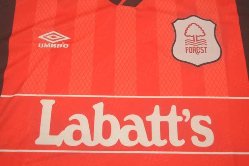 AAA(Thailand) Nottingham Forest 1994/96 Home Retro Soccer Jersey
