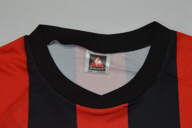 AAA(Thailand) OGC Nice 1977/78 Home Long Sleeve Retro Soccer Jersey