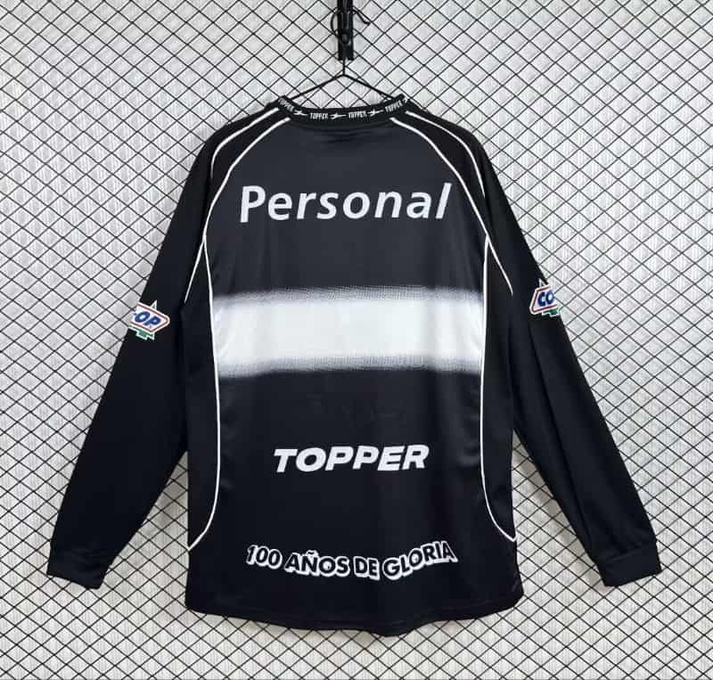 AAA(Thailand) Olimpia 2002 Away Retro Long Sleeve Soccer Jersey