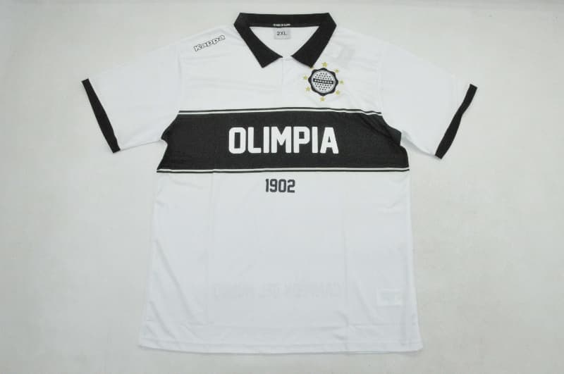 AAA(Thailand) Olimpia 2012 Home Retro Soccer Jersey