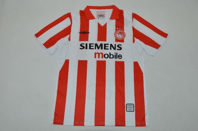 AAA(Thailand) Olympiacos 2004/05 Home Retro Soccer Jersey AAA(Thailand) Olympiacos 2004/05 Home Retro Soccer Jersey