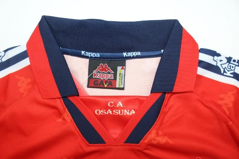 AAA(Thailand) Osasuna 1996/97 Home Retro Soccer Jersey