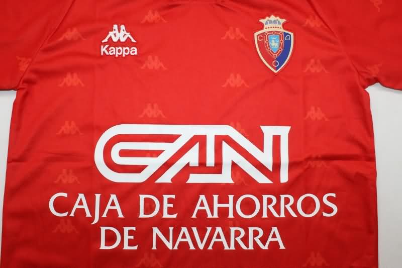 AAA(Thailand) Osasuna 1996/97 Home Retro Soccer Jersey