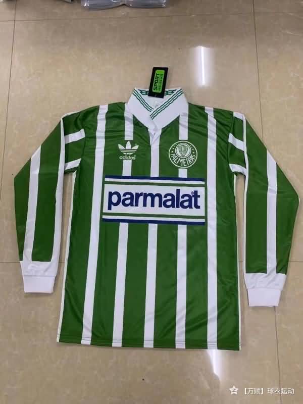 AAA(Thailand) Palmeiras 1992/93 Home Retro Soccer Jersey(L/S)