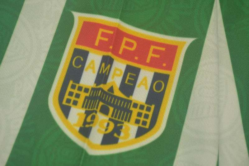 AAA(Thailand) Palmeiras 1993/94 Home Retro Soccer Jersey
