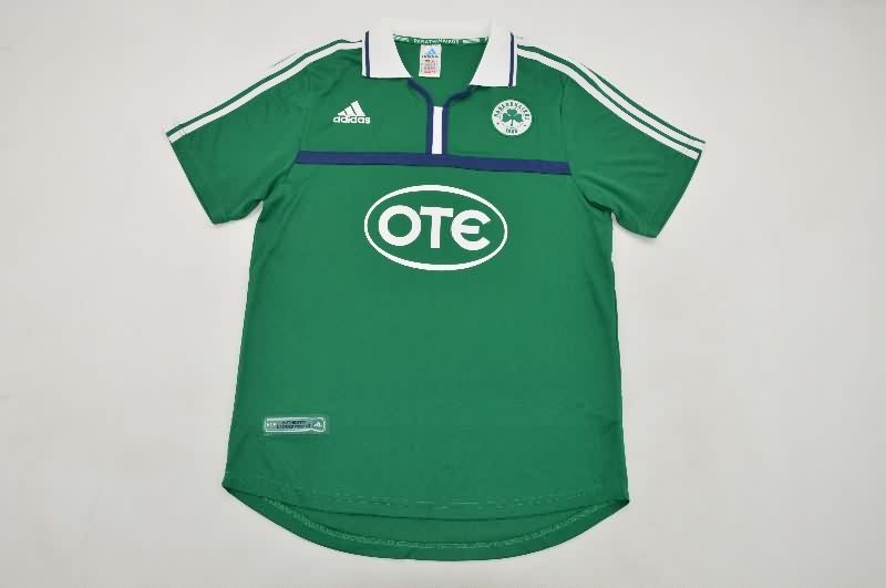 AAA(Thailand) Panathinaikos 2000/01 Home Retro Soccer Jersey AAA(Thailand) Panathinaikos 2000/01 Home Retro Soccer Jersey