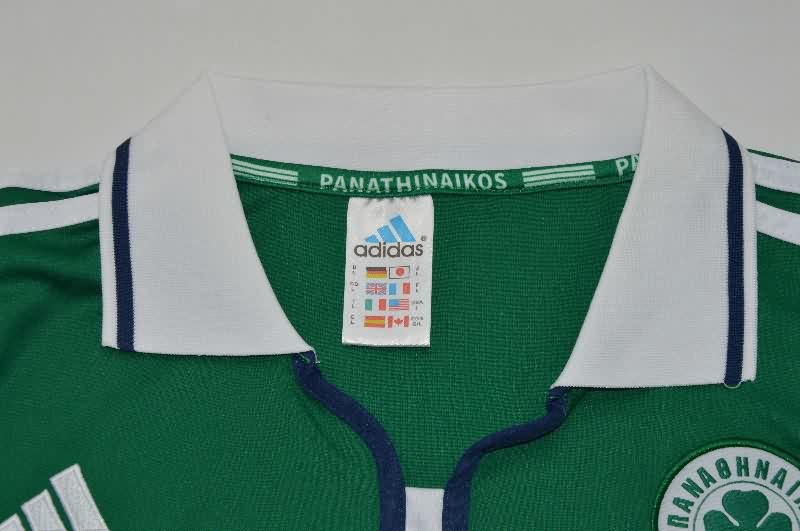 AAA(Thailand) Panathinaikos 2000/01 Home Retro Soccer Jersey