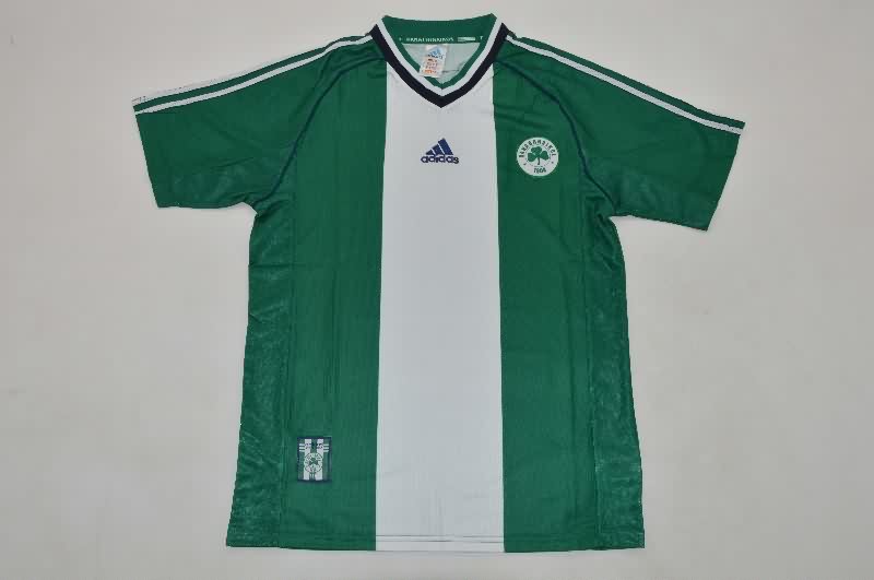 AAA(Thailand) Panathinaikos 1998/99 Home Retro Soccer Jersey AAA(Thailand) Panathinaikos 1998/99 Home Retro Soccer Jersey