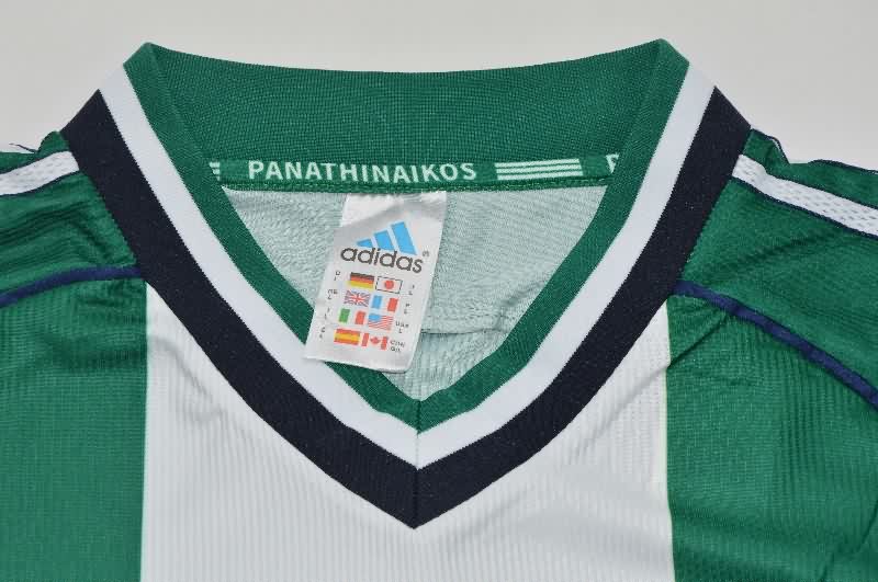 AAA(Thailand) Panathinaikos 1998/99 Home Retro Soccer Jersey