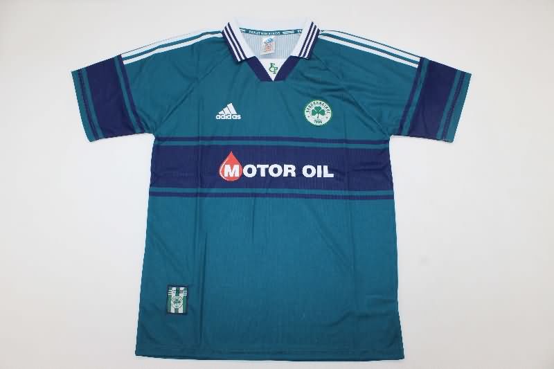 AAA(Thailand) Panathinaikos 1999/00 Home Retro Soccer Jersey AAA(Thailand) Panathinaikos 1999/00 Home Retro Soccer Jersey