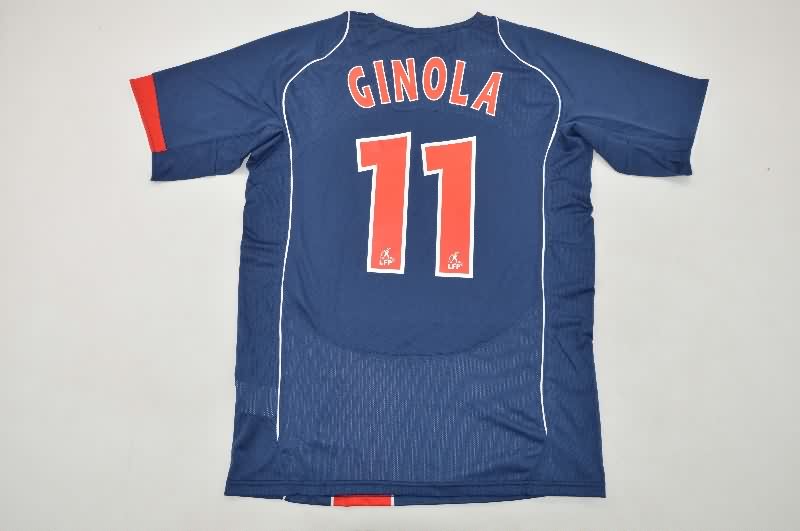 AAA(Thailand) Paris St German 2004/05 Home Retro Soccer Jersey